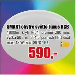 EVA SMART chytré světlo Luxus RGB nabídka
