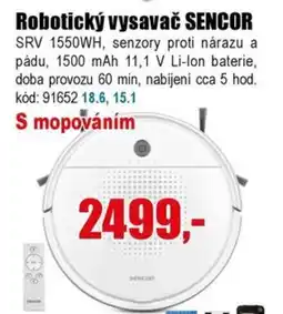 EVA Robotický vysavač SENCOR nabídka