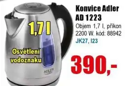 EVA Konvice Adler AD 1223 nabídka