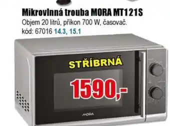 EVA Mikrovlnná trouba MORA MT121S nabídka