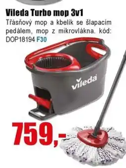 EVA Vileda Turbo mop 3v1 nabídka