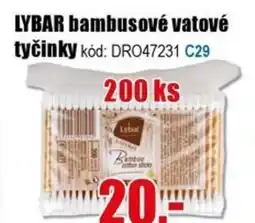 EVA LYBAR bambusové vatové tyčinky nabídka