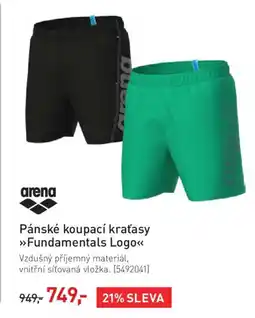 Intersport Pánské koupací kraťasy Fundamentals Logo nabídka