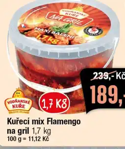 TEMPO Kuřecí mix Flamengo na gril 1,7 kg nabídka