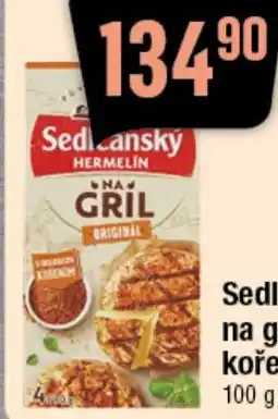 TEMPO Sedlčanský Hermelín na gril s grilovacím kořením 400 g nabídka