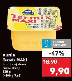 Kaufland KUNIN Termix MAXI nabídka