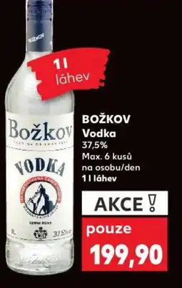 Kaufland BOŽKOV Vodka 1L nabídka