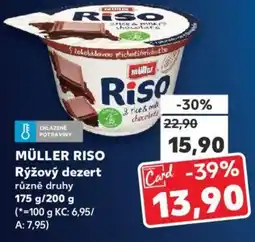Kaufland MÜLLER RISO Rýžový dezert nabídka