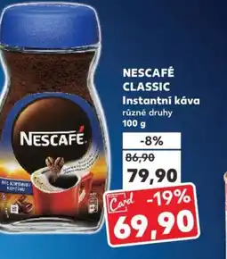 Kaufland NESCAFÉ CLASSIC Instantní káva nabídka