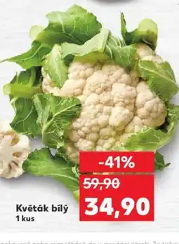 Kaufland Květák bílý nabídka