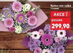 Kaufland Kytice mix velká nabídka