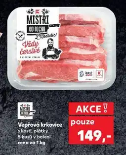 Kaufland Vepřová krkovice nabídka