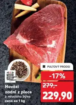 Kaufland Hovězí zadní z plece nabídka