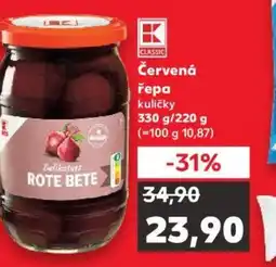 Kaufland Červená řepa nabídka