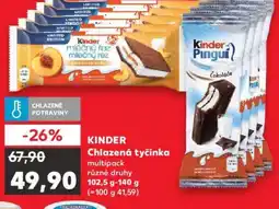 Kaufland KINDER Chlazená tyčinka nabídka