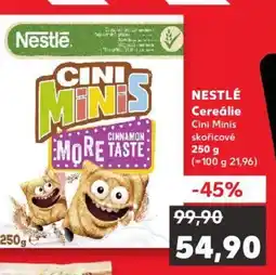 Kaufland NESTLÉ Cereálie nabídka