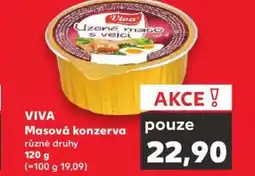 Kaufland VIVA Masová konzerva nabídka