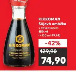 Kaufland KIKKOMAN Sójová omáčka nabídka
