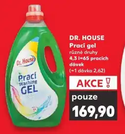 Kaufland DR. HOUSE Prací gel nabídka
