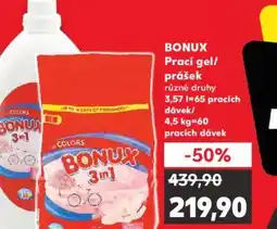 Kaufland BONUX Prací gel/ prášek nabídka