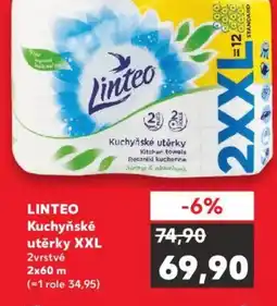 Kaufland LINTEO Kuchyňské utěrky XXL nabídka