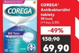 Kaufland COREGA¹ Antibakteriální tablety nabídka