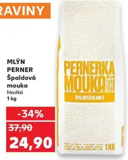 Kaufland MLÝN PERNER Špaldová mouka nabídka