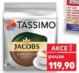 Kaufland TASSIMO Kávové kapsle nabídka