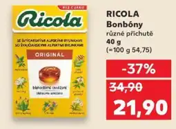 Kaufland RICOLA Bonbóny nabídka