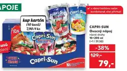 Kaufland CAPRI-SUN Ovocný nápoj nabídka