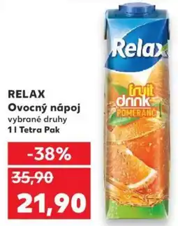 Kaufland RELAX Ovocný nápoj 1L nabídka