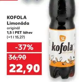 Kaufland KOFOLA Limonáda 1.5L nabídka
