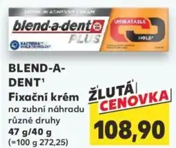 Kaufland BLEND-A- DENT Fixační krém nabídka