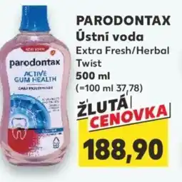 Kaufland PARODONTAX Ústní voda nabídka