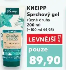 Kaufland KNEIPP Sprchový gel nabídka