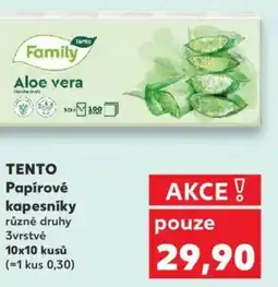 TENTO Papírové kapesníky