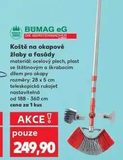 Kaufland Koště na okapové žlaby a fasády nabídka