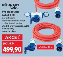 Kaufland Prodlužovací kabel CEE nabídka