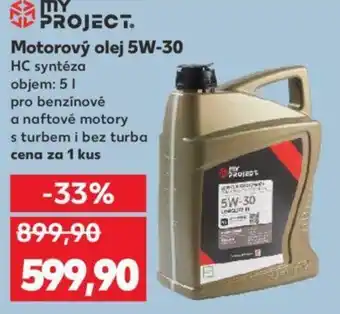 Kaufland Motorový olej 5W-30 nabídka