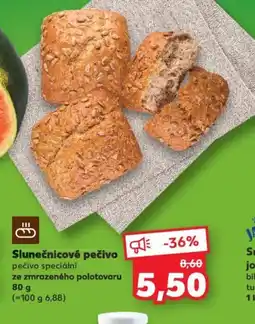 Kaufland Slunečnicové pečivo nabídka