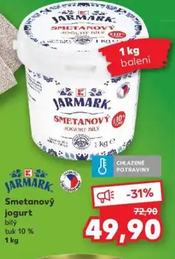 Kaufland Smetanový jogurt nabídka