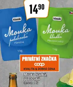 Mouka hladká, polohrubá