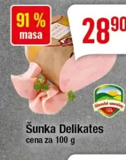 TEMPO Šunka Delikates nabídka