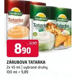 Terno ZÁRUBOVA TATARKA nabídka