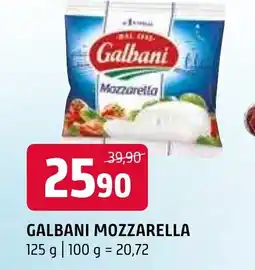 Terno GALBANI MOZZARELLA 125 g nabídka