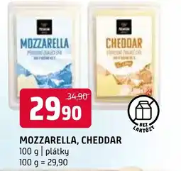 Terno MOZZARELLA, CHEDDAR nabídka