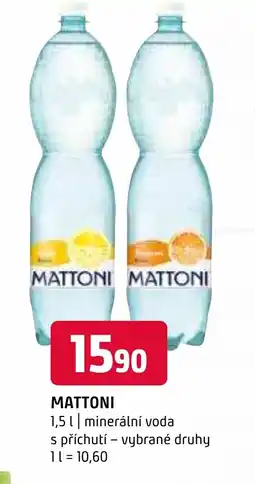 Terno MATTONI 1.5 L nabídka