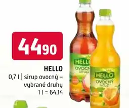 Terno HELLO 0.7 L nabídka