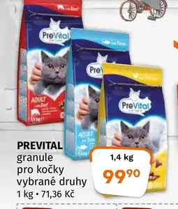 Terno PREVITAL granule pro kočky nabídka