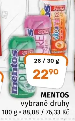 Terno MENTOS nabídka